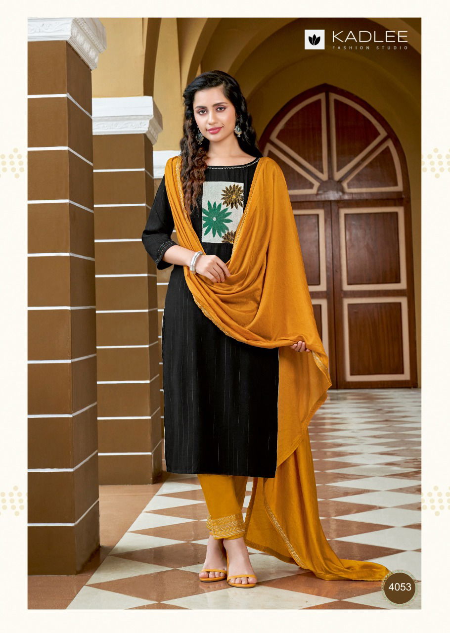 Kadlee Parampara Latest Fancy Designer Festive Wear Viscose Ready Made Collection